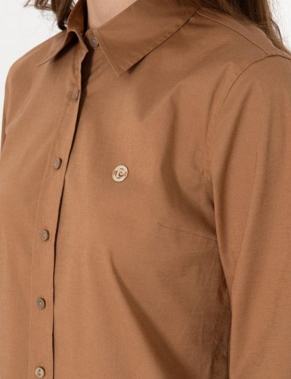 شومیز زنانه شتری پیرکاردین