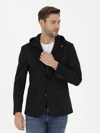 کت مردانه مشکی پیرکاردین