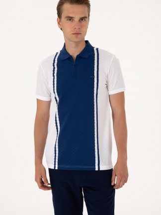 پولوشرت مردانه سفید یو اس پولو