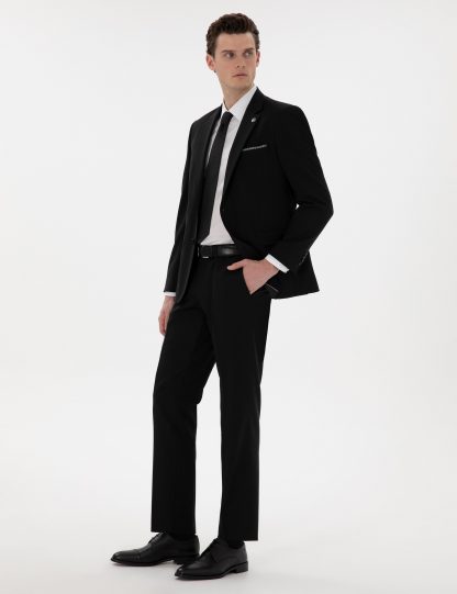 کت و شلوار مردانه مشکی پیرکاردین