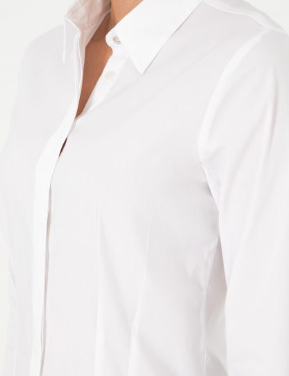 شومیز زنانه سفید پیرکاردین