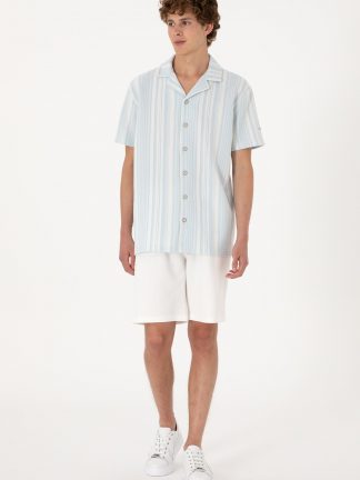 شلوارک مردانه کرم یو اس پولو