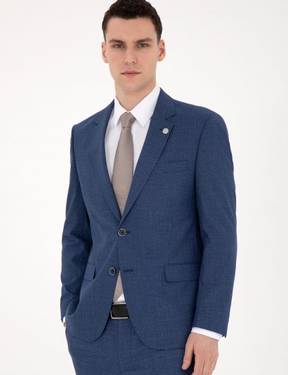 کت و شلوار مردانه آبی تیره پیرکاردین