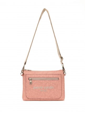 کیف دوشی زنانه مرجانی پیرکاردین