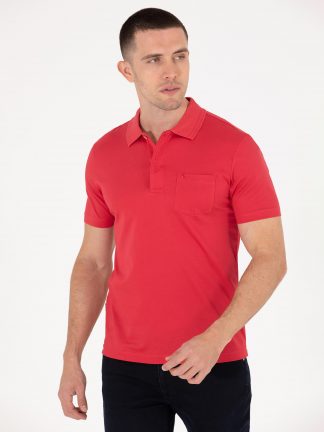 پولوشرت مردانه قرمز پیرکاردین