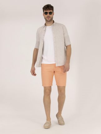 شلوارک مردانه نارنجی پیرکاردین