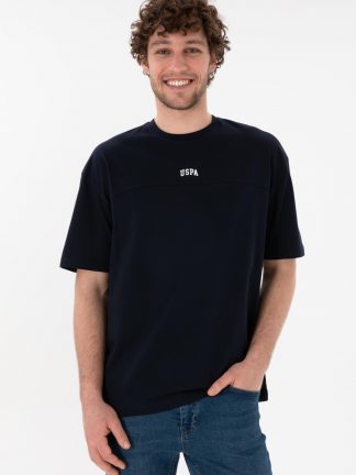 تی شرت مردانه سرمه ای یو اس پولو