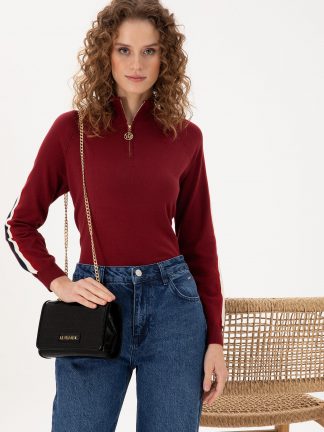 کیف زنانه مشکی یو اس پولو