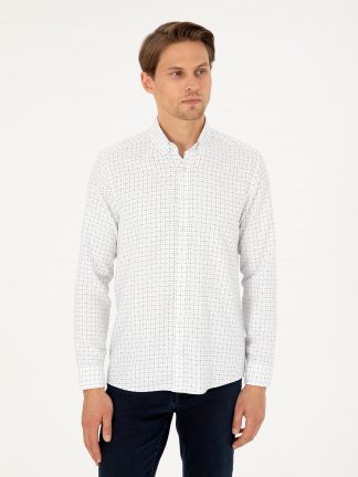 پیراهن مردانه سبز پیرکاردین