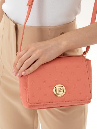 کیف دوشی زنانه مرجانی پیرکاردین