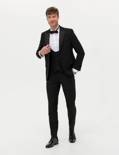 کت و شلوار مردانه مشکی پیرکاردین