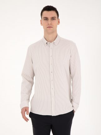 پیراهن مردانه بژ پیرکاردین