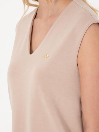 پیراهن و لباس مجلسی زنانه شتری یو اس پولو