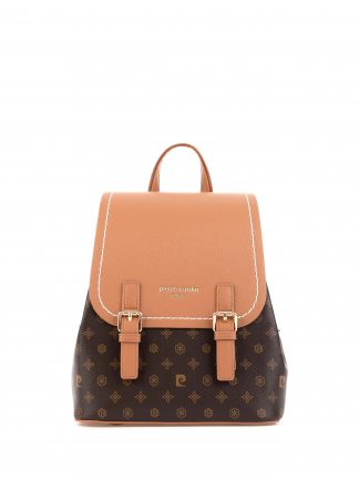 کوله پشتی زنانه قهوه ای پیرکاردین