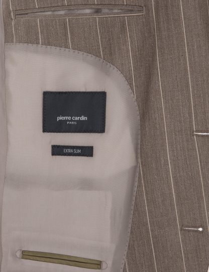 کت و شلوار مردانه قهوه ای روشن پیرکاردین