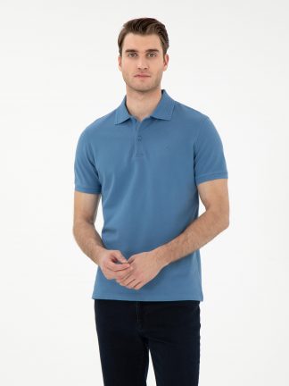 پولوشرت مردانه آبی تیره پیرکاردین