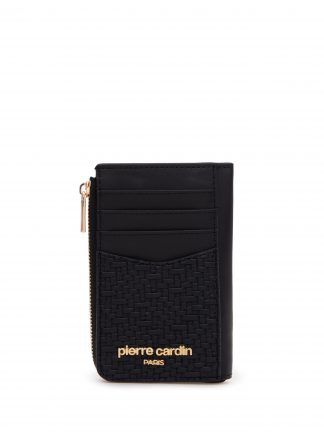 کیف پول زنانه مشکی پیرکاردین