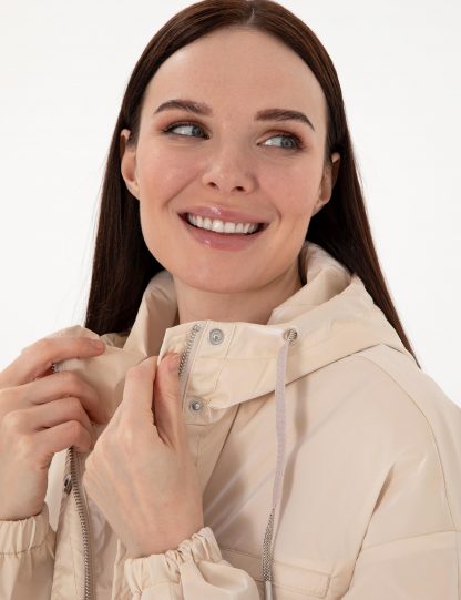پالتو زنانه بژ پیرکاردین