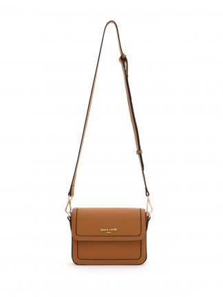 کیف دوشی زنانه قهوه ای پیرکاردین