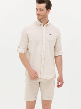 پیراهن مردانه طوسی یو اس پولو