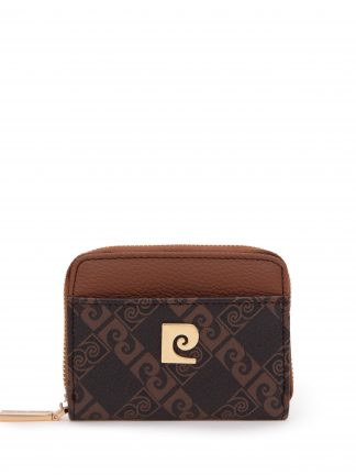 کیف پول زنانه قهوه ای پیرکاردین