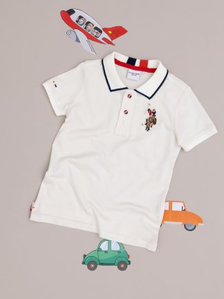 پولوشرت پسرانه بژ یو اس پولو