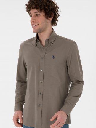 پیراهن مردانه راسویی یو اس پولو