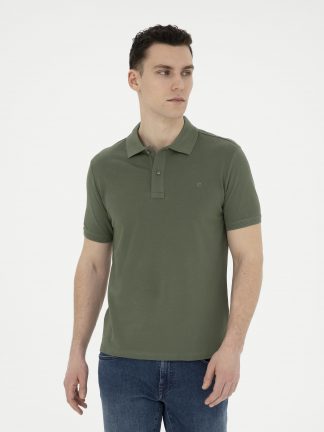 پولوشرت مردانه خاکی روشن پیرکاردین