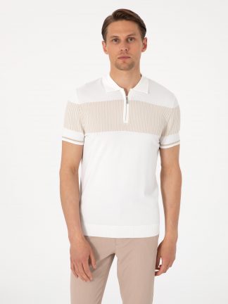 پولوشرت مردانه بژ پیرکاردین