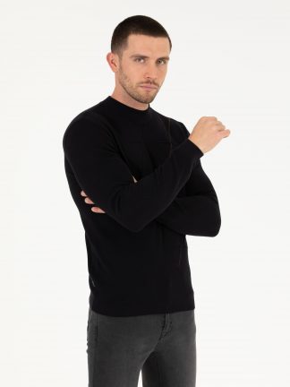 پلیور مردانه سرمه ای پیرکاردین