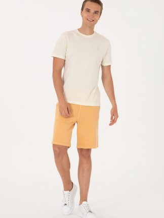 شلوارک مردانه خربزه ای یو اس پولو