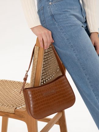 کیف زنانه قهوه ای یو اس پولو