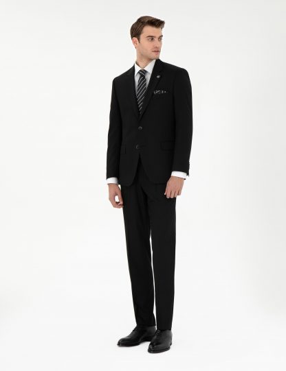 کت و شلوار مردانه مشکی پیرکاردین