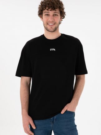 تی شرت مردانه مشکی یو اس پولو