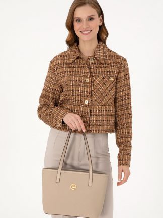 کیف زنانه طوسی یو اس پولو