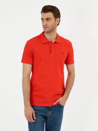 پولوشرت مردانه قرمز پیرکاردین