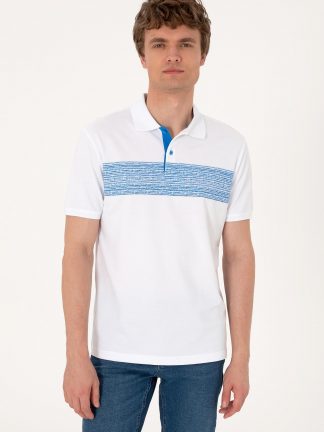 پولوشرت مردانه آبی یو اس پولو