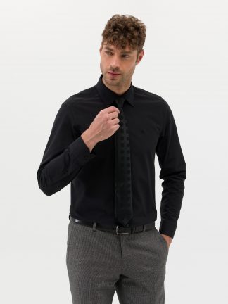 پیراهن رسمی مردانه مشکی پیرکاردین