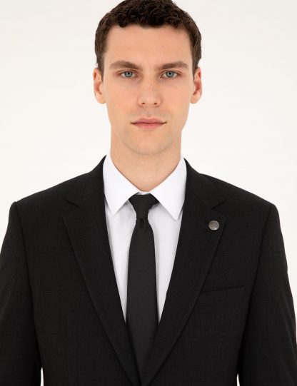 کت و شلوار مردانه خاکستری تیره پیرکاردین