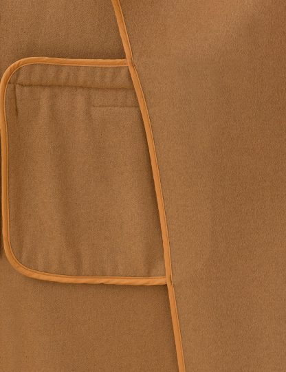 پالتو زنانه شتری پیرکاردین