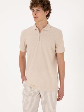 پولوشرت مردانه طوسی یو اس پولو