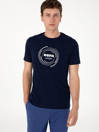 تی شرت مردانه سرمه ای یو اس پولو