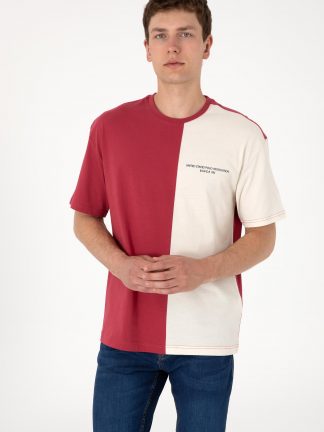 تی شرت مردانه آلبالویی یو اس پولو