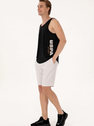 شلوارک مردانه خاکستری روشن یو اس پولو