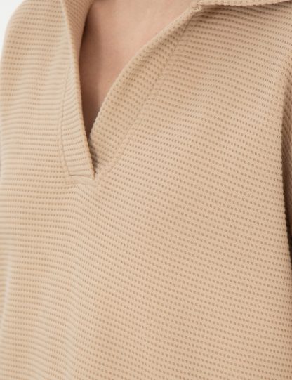 هودی زنانه بژ پیرکاردین