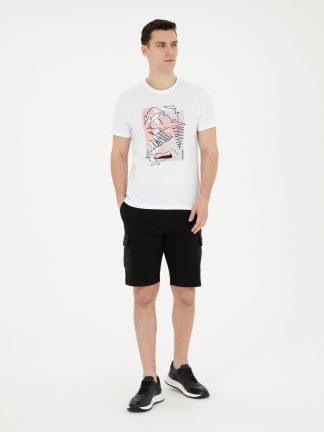 شلوارک مردانه مشکی پیرکاردین