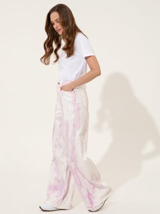 شلوار جین دمپا گشاد زنانه یاسی پیرکاردین