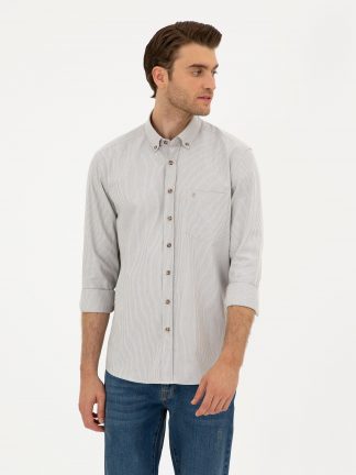 پیراهن مردانه بژ پیرکاردین