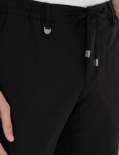 شلوار پارچه ای مردانه مشکی پیرکاردین