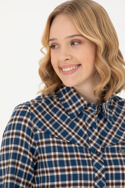 شومیز زنانه سرمه ای یو اس پولو